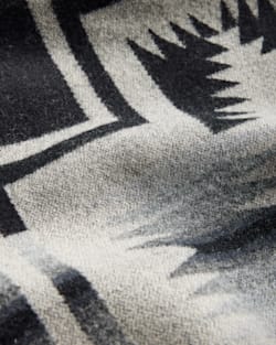 ALTERNATE VIEW OF WOMEN'S HARDING WOOL BOMBER IN BLACK image number 7