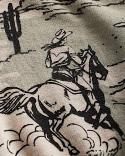 ALTERNATE VIEW OF WOMEN'S DESERT SUN COTTON SWEATER IN IVORY DESERT image number 5