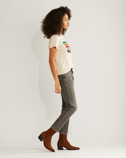 ALTERNATE VIEW OF WOMEN'S LANDSCAPE GRAPHIC TEE IN BONE image number 2