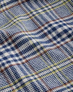 ALTERNATE VIEW OF WOMEN'S WEST END WOOL SHIRT JACKET IN NAVY GLEN PLAID image number 3