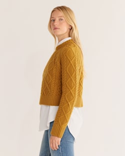 Womens Fisherman Sweater