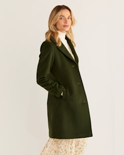 ALTERNATE VIEW OF WOMEN'S WALKER WOOL COAT IN VINTAGE GREEN image number 5