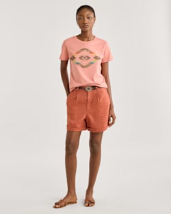 WOMEN'S SUMMERLAND GRAPHIC TEE IN DUSTY ROSE image number 1