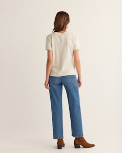 ALTERNATE VIEW OF WOMEN'S HIGHLAND PEAK GRAPHIC TEE IN BONE image number 3