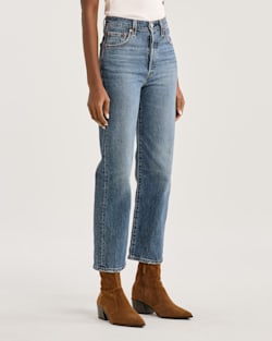 ALTERNATE VIEW OF WOMEN'S LEVI'S RIBCAGE STRAIGHT ANKLE JEANS IN VALLEY VIEW image number 2