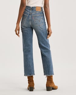 ALTERNATE VIEW OF WOMEN'S LEVI'S RIBCAGE STRAIGHT ANKLE JEANS IN VALLEY VIEW image number 3