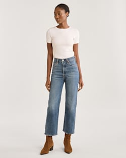 ALTERNATE VIEW OF WOMEN'S LEVI'S RIBCAGE STRAIGHT ANKLE JEANS IN VALLEY VIEW image number 6