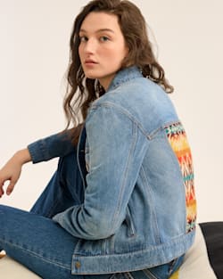 WOMEN'S PASCO DENIM/WOOL JEAN JACKET IN PASCO image number 1