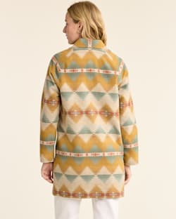 ALTERNATE VIEW OF WOMEN'S CAPE CREEK WOOL MAC COAT IN TAN MULTI image number 3