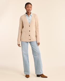 Shop Women s Shetland Collection Fisherman Cardigan Pendleton