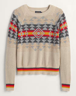 WOMEN'S DRIFTWOOD RAGLAN COTTON SWEATER IN MULTI image number 1