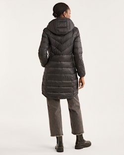 ALTERNATE VIEW OF WOMEN'S TUCSON LONG REVERSIBLE PARKA IN BLACK MULTI image number 6