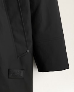 ALTERNATE VIEW OF WOMEN'S VICTORIA A-LINE SLICKER IN BLACK image number 3