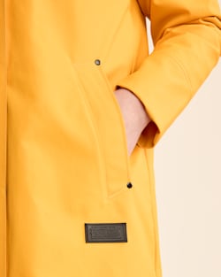 ALTERNATE VIEW OF WOMEN'S VICTORIA A-LINE SLICKER IN SUNSET image number 5