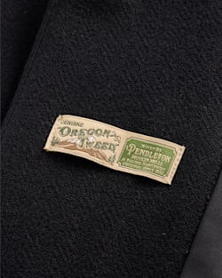 ALTERNATE VIEW OF WOMEN'S DAVIS HERRINGBONE WOOL BLAZER IN BLACK image number 6