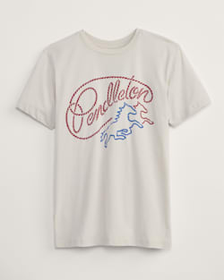 WOMEN'S WESTERN ROPE GRAPHIC TEE IN BONE image number 1