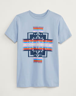 WOMEN'S GRAPHIC TEE IN BLUE CHIEF JOSEPH image number 1