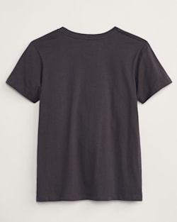 ALTERNATE VIEW OF WOMEN'S WESTERN SKULL GRAPHIC TEE IN VINTAGE BLACK image number 2