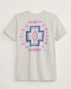 ALTERNATE VIEW OF WOMEN'S HARDING GRAPHIC TEE IN BONE image number 2