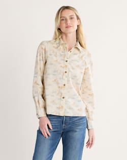 WOMEN'S WINONA PUFF-SLEEVE SHIRT IN RODEO MULTI image number 1