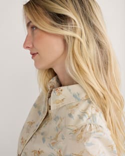 ALTERNATE VIEW OF WOMEN'S WINONA PUFF-SLEEVE SHIRT IN RODEO MULTI image number 4