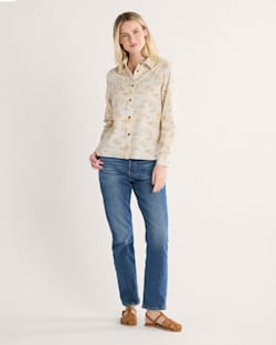 ALTERNATE VIEW OF WOMEN'S WINONA PUFF-SLEEVE SHIRT IN RODEO MULTI image number 5