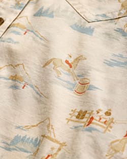 ALTERNATE VIEW OF WOMEN'S WINONA PUFF-SLEEVE SHIRT IN RODEO MULTI image number 6