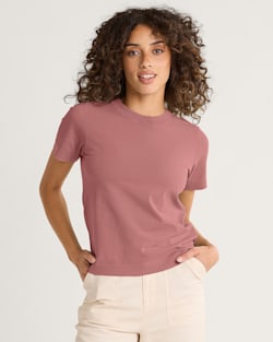 WOMEN'S DESCHUTES TEE IN ROSE image number 1