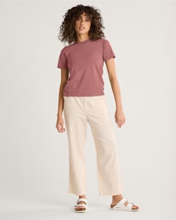ALTERNATE VIEW OF WOMEN'S DESCHUTES TEE IN ROSE image number 5