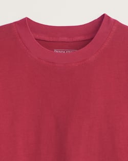 ALTERNATE VIEW OF WOMEN'S DESCHUTES TEE IN CHERRY image number 2