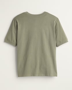 ALTERNATE VIEW OF WOMEN'S RETRO GRAPHIC TEE IN DUSTY GREEN image number 2