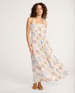 WOMEN'S HAYLEY COTTON GAUZE DRESS IN HARDING BANDANA PRINT image number 1