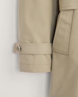 ALTERNATE VIEW OF WOMEN'S MARLENE CLASSIC SHORT TRENCH COAT IN LIGHT TAN image number 6