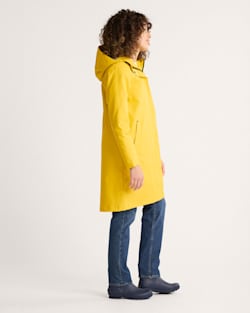 ALTERNATE VIEW OF WOMEN'S VICTORIA RAIN SLICKER IN YELLOW image number 3