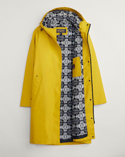 ALTERNATE VIEW OF WOMEN'S VICTORIA RAIN SLICKER IN YELLOW image number 5