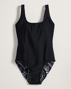 ALTERNATE VIEW OF OXBOW WOMEN'S REVERSIBLE ONE-PIECE SWIMSUIT IN OXBOW/BLACK image number 3