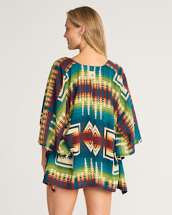 ALTERNATE VIEW OF HARDING WOMEN'S OPEN-FRONT COVERUP IN CENTURY HARDING image number 2