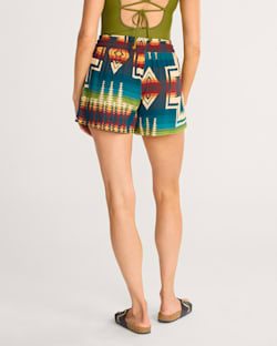 ALTERNATE VIEW OF HARDING WOMEN'S TIE-FRONT SHORTS IN CENTURY HARDING image number 3