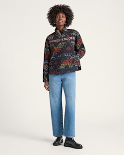 Shop Women's Autumn Birch Cotton Chamois Half-Zip Pullover