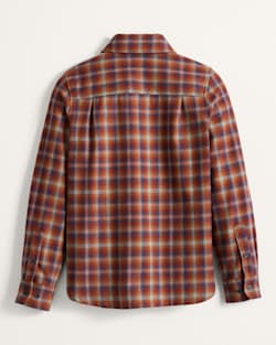ALTERNATE VIEW OF WOMEN'S PLAID BOARD SHIRT IN RED/BLUE MULTI PLAID image number 2