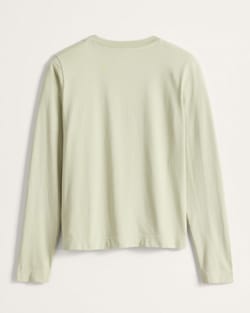 ALTERNATE VIEW OF WOMEN'S LONG-SLEEVE DESCHUTES TEE IN MINERAL GREY image number 2