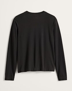ALTERNATE VIEW OF WOMEN'S LONG-SLEEVE DESCHUTES TEE IN BLACK image number 2