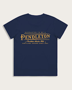 WOMEN'S PENDLETON LOGO GRAPHIC TEE IN NAVY image number 1