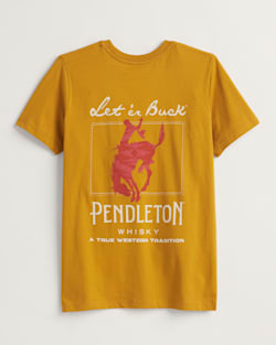 ALTERNATE VIEW OF PENDLETON WHISKY GRAPHIC TEE IN GOLD image number 1