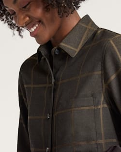 Shop Women's Worsted Wool Shirt in Tops | Pendleton