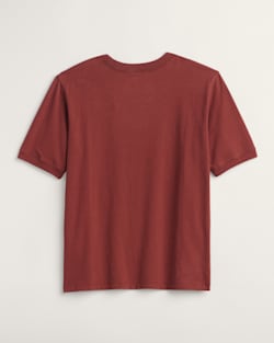 ALTERNATE VIEW OF DESCHUTES WILD HORSES TEE IN BRICK image number 2