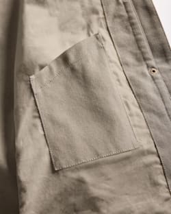 ALTERNATE VIEW OF WOMEN'S HAZEL CANVAS JACKET IN ROCK DOVE image number 3