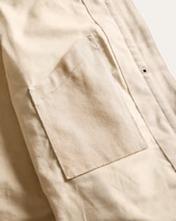 ALTERNATE VIEW OF WOMEN'S HAZEL CANVAS JACKET IN ALMOND image number 5