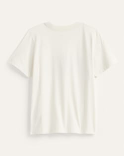 ALTERNATE VIEW OF WOMEN'S SHORT-SLEEVE DESCHUTES LOGO GRAPHIC TEE IN WHITE/NAVY image number 2