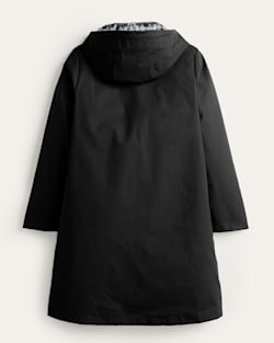 ALTERNATE VIEW OF WOMEN'S VICTORIA RAIN SLICKER IN BLACK image number 2